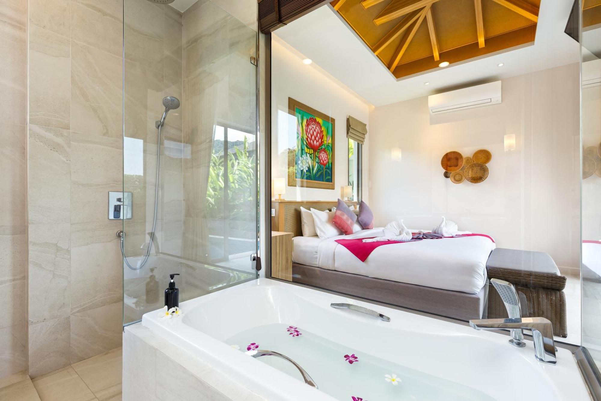 Resort Boutique 2Br Villa Dalaa 4, Private Pool, Full Service, 5 Min Drive 카말라 비치 외부 사진