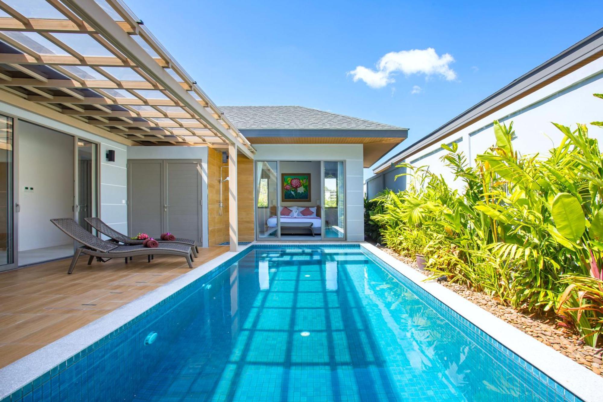 Resort Boutique 2Br Villa Dalaa 4, Private Pool, Full Service, 5 Min Drive 카말라 비치 외부 사진
