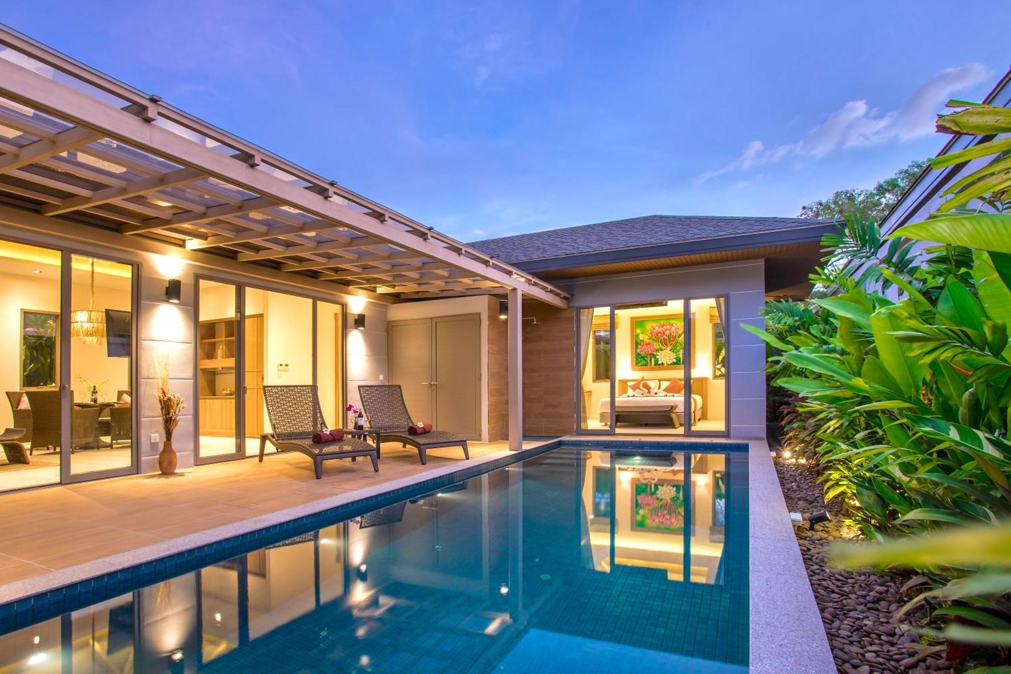 Resort Boutique 2Br Villa Dalaa 4, Private Pool, Full Service, 5 Min Drive 카말라 비치 외부 사진