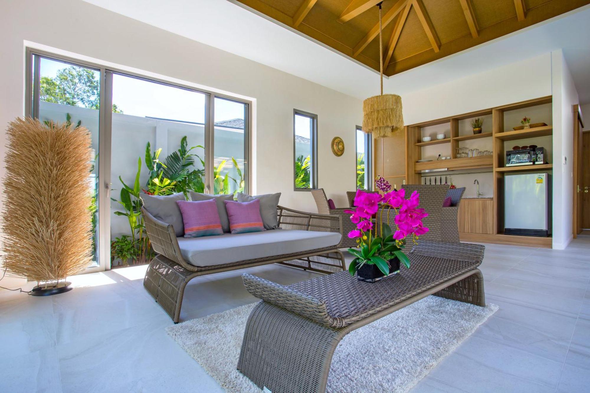 Resort Boutique 2Br Villa Dalaa 4, Private Pool, Full Service, 5 Min Drive 카말라 비치 외부 사진