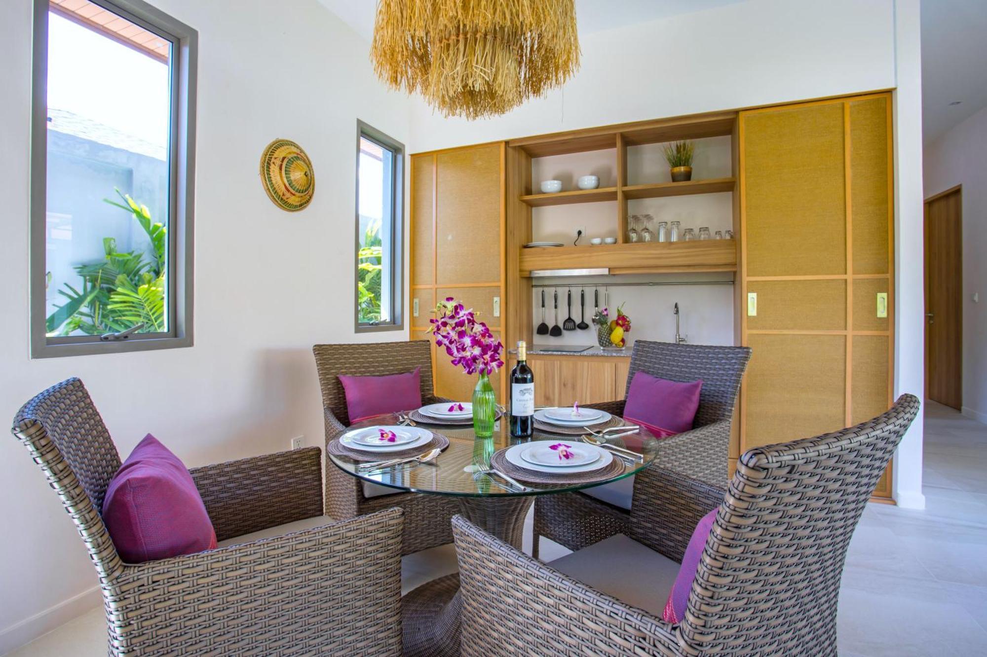 Resort Boutique 2Br Villa Dalaa 4, Private Pool, Full Service, 5 Min Drive 카말라 비치 외부 사진