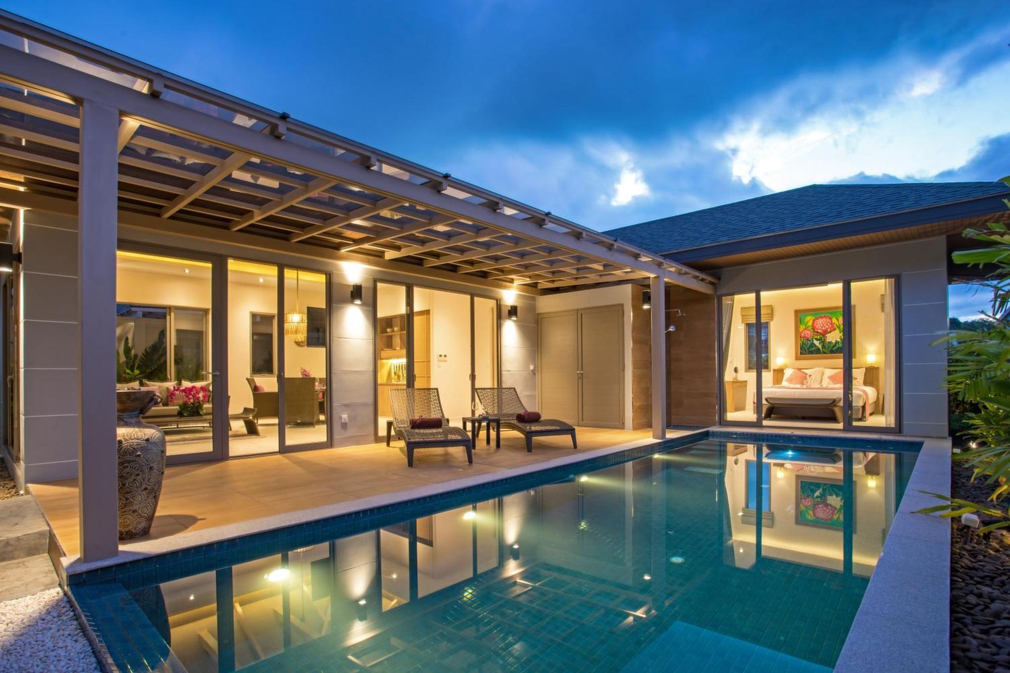 Resort Boutique 2Br Villa Dalaa 4, Private Pool, Full Service, 5 Min Drive 카말라 비치 외부 사진